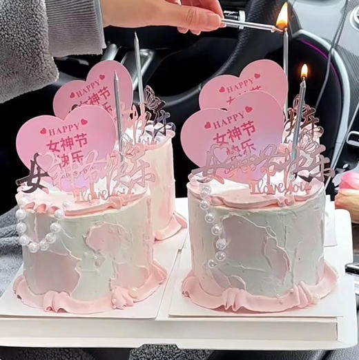 女神节款4寸蛋糕水果夹心 商品图3