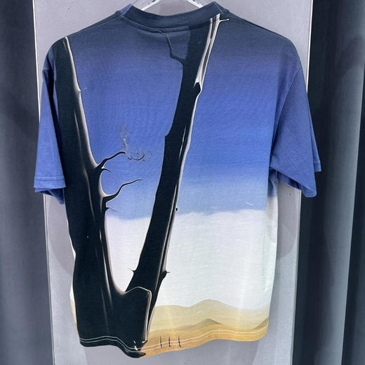 GCDS 女士外星人徽标印花棉质圆领短袖T恤 混色 A2CW2302JE809 商品图1