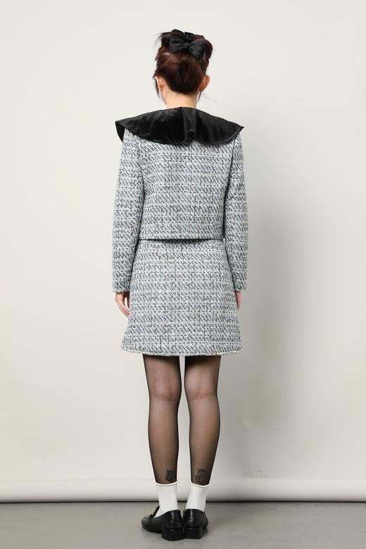 amadella 丝绒娃娃领小香风套装 17703 商品图3