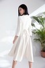 Le Malene 国风刺绣小翻领收腰大A摆连衣裙 15782 商品缩略图8