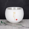 子佩集S999银【乐得其道】茶具【HYT002】纯银茶杯摆件-静禅悟道2412 商品缩略图3