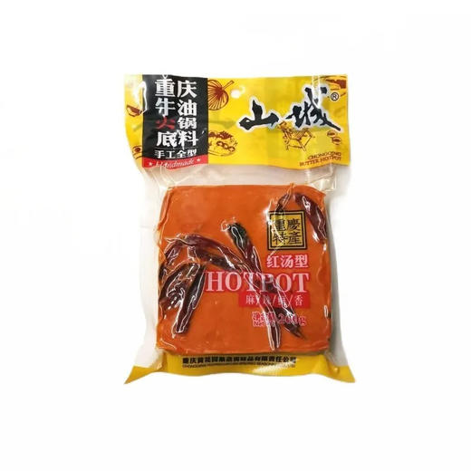 山城重庆风味牛油火锅底料260g（6904103002029 
） 商品图0