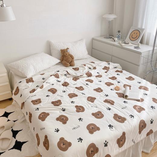 【新款a类卡通针织棉被】大豆被子被芯夏被 儿童空调被夏凉被 可机洗薄被 商品图3