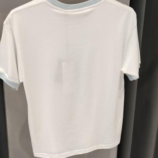 GCDS 女士字母徽标印花棉质圆领短袖T恤 浅蓝色 A1CM2314JA309 商品图1