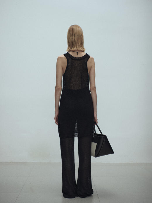 VC｜SS25025 Amani loose knit tank top  [无袖上衣 黑 ] 商品图2