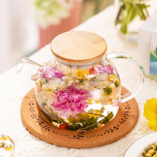 甘悦茶（贡菊茉莉玫瑰桑叶饮 ）配料新鲜健康，🈚️添加 商品图0