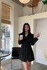 amadella 黑色娃娃领简约连衣裙 15810 商品缩略图3