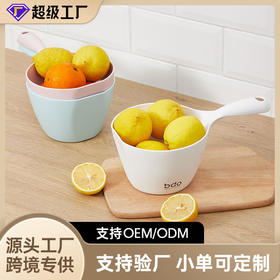 沐浴折叠水勺宝宝水瓢长柄塑料舀定制儿童加厚水洗澡勺便携式厨房