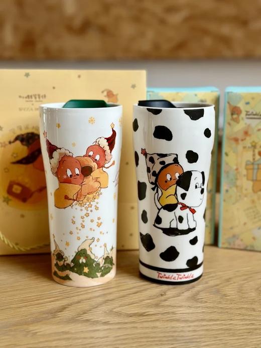 单拍不发【+0.1换购价值19.9勺子】【节日仪式感🌷】 超萌原创星星人联名系列420ml双层陶瓷杯 正版授权❗️❗️❗️送礼首选 ~  可代写贺卡下单备注🎁手慢无❗️❗️ 商品图6