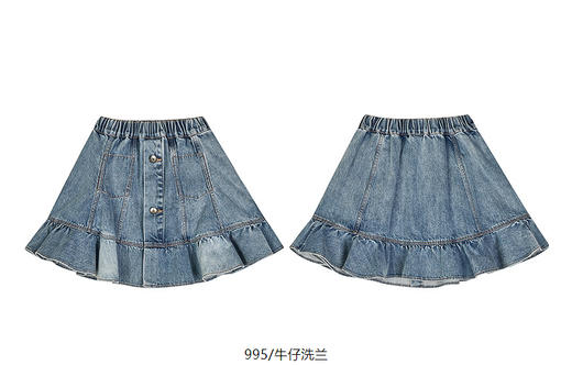 jnby  25年春款   短款腰裙  1P2D11370 商品图12