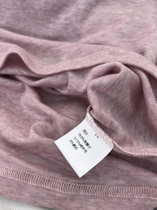 夏季【天丝短袖t恤女】轻薄柔软莱赛尔 宽松小个子短 款温柔纯色蝴蝶上衣  商品图4