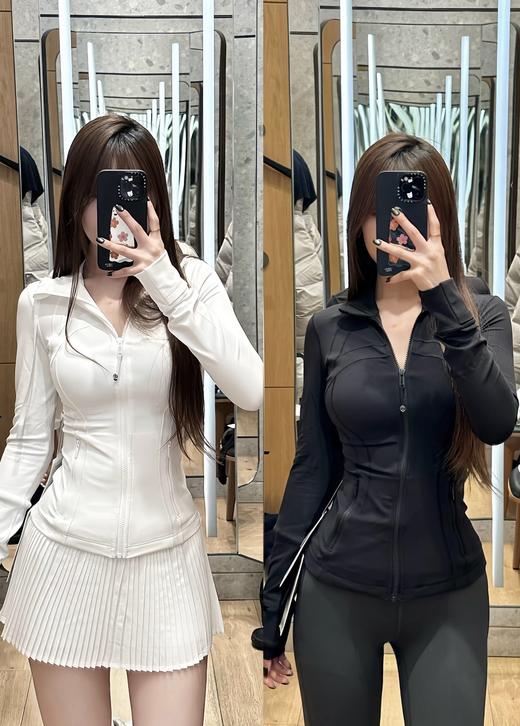 点此购买 lulu露露柠檬Define女士运动连帽夹克瑜伽服上衣防晒外套 mmm 310272 商品图2