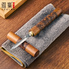 雅集茶具花梨茶刀（大号17*1.8cm-双龙戏珠款） 商品缩略图1