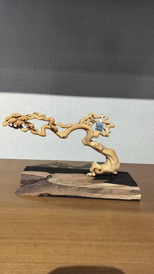 松下悟道摆件/黄杨木 商品图0