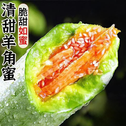 【分仓直发包邮】山东羊角蜜一级瓜2.5-3斤（2-4个） 商品图0