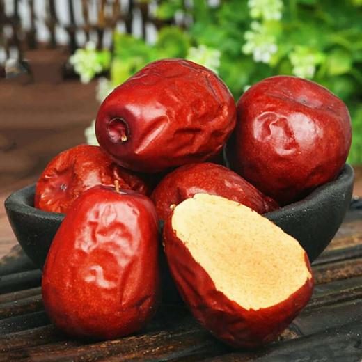 新疆直发 新疆特产和田大枣500g自然晾干新疆红枣煲汤煮粥休闲零食特产 商品图3