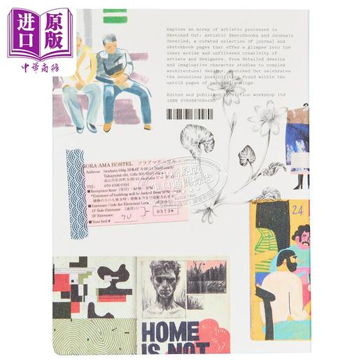【中商原版】Sketched Out: Artistic Sketchbooks and Journals Unveiled 进口艺术 涂鸦草稿本：揭开艺术素描本和日记的面纱 商品图6
