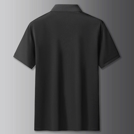 【100%棉】【DK】大依优型大码男装短袖POLO衫加大码男士棉半袖翻领体恤肥佬宽松休闲纯色上衣 商品图2