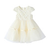笛莎Deesha 童装女童连衣裙2025夏新款女童仙气花花奶白蝴蝶结纱裙 商品缩略图4