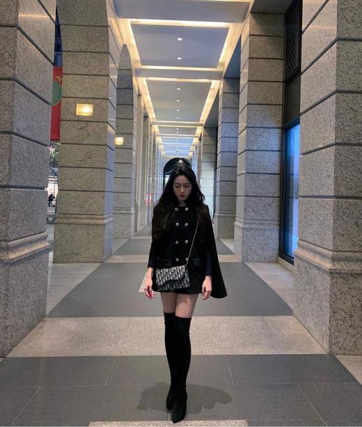 迪奥马鞍链条包woc蓝色提花面料Oblique印花（HH） 商品图3