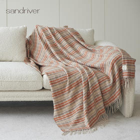 羊绒散流苏披肩披毯 SJF97P717N