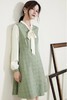 熙然 早春穿搭淑女减龄假两件拼接连衣裙 15679 商品缩略图0