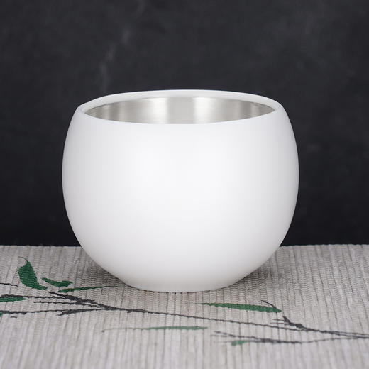 子佩集S999银【乐得其道】茶具【HYT002】纯银茶杯摆件-静禅悟道2412 商品图4