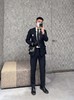 迪奥米色和黑色Obique印花面料和黑色粒面牛皮革搭配翻盖男士马鞍斜跨包（HH） 商品缩略图7