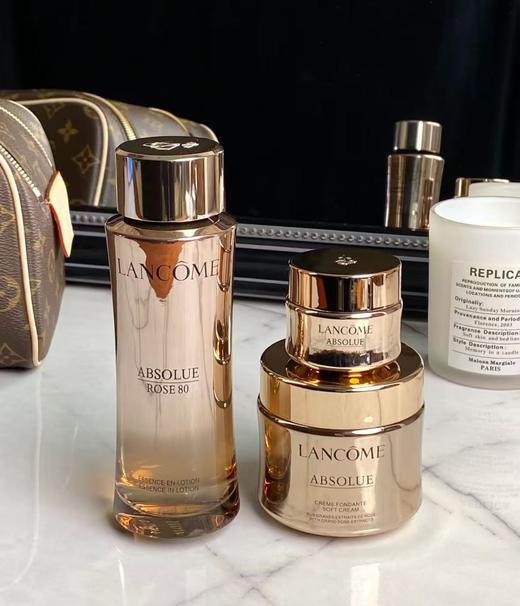 【一套重现弹润饱满肌】新版！ 兰蔻菁纯三件套 菁纯玫瑰水150ml 菁纯眼霜20ml 菁纯乳霜（清爽）60ml 商品图0