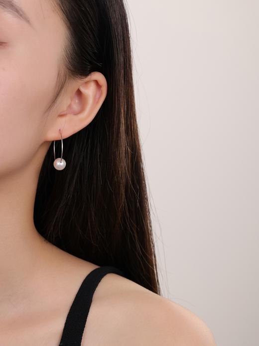 IIPO宜珠宜宝极简圆形耳环925银(礼盒装) 商品图4