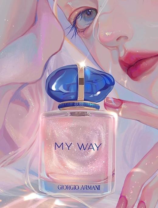 【阿*尼My Way香水】冲颜值都要入手的一款经典香清新明媚的花果香调◎好闻到想直接腌入味 木质花香，甜甜的初恋香 元气满满多肉葡萄，清甜不腻粉色瓶身和宝蓝色的瓶盖，质感满满 商品图3