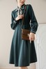 amadella 娃娃领蝴蝶结翻领收腰连衣裙 17646 商品缩略图1