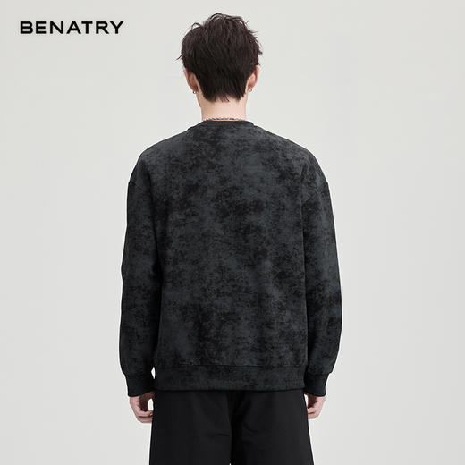 贝纳川春季圆领字母卫衣ECF124105 商品图5