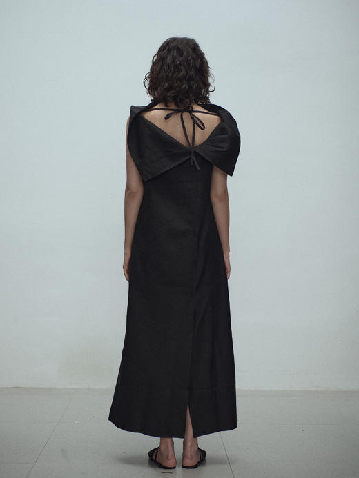 VC｜SS25027 Tully open back dress [连衣裙  黑 ] 商品图1