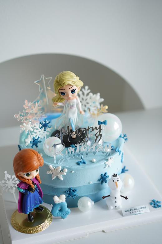 主题奶油蛋糕 | 鲜果原味奶油 - 冰雪艾莎 商品图1