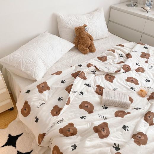 【新款a类卡通针织棉被】大豆被子被芯夏被 儿童空调被夏凉被 可机洗薄被 商品图1