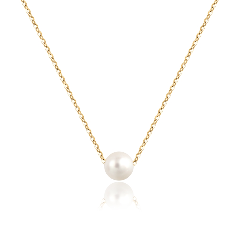 IIPO宜珠宜宝akoya路路通8-8.5mm银链(礼盒装)