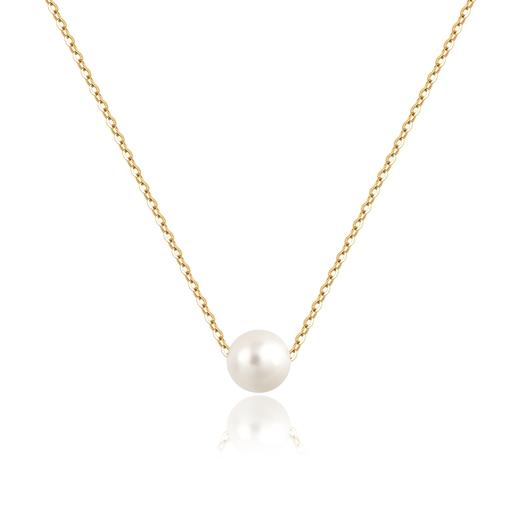 IIPO宜珠宜宝akoya路路通8-8.5mm银链(礼盒装) 商品图0