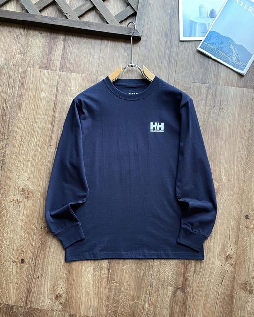 点此购买 海丽汉森春秋季男女混纺长袖T恤 xj 310269 商品图2