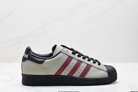 阿迪达斯adidas Superstar三叶草贝壳头低帮休闲运动板鞋lF6187男女鞋