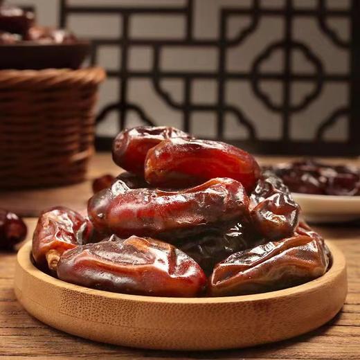 黑椰枣伊朗特产500g沙特大黑耶阿联酋蜜饯果干散装黑椰枣 商品图2