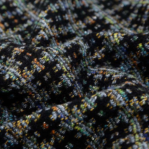 QE801斯尔丽2025春季新款复古华丽提花显瘦气质优雅搭配外搭套装旗袍 商品图6