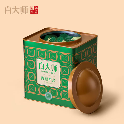 白大师白茶茶叶礼盒2017年正宗原料青柑白茶罐装200g 商品图3