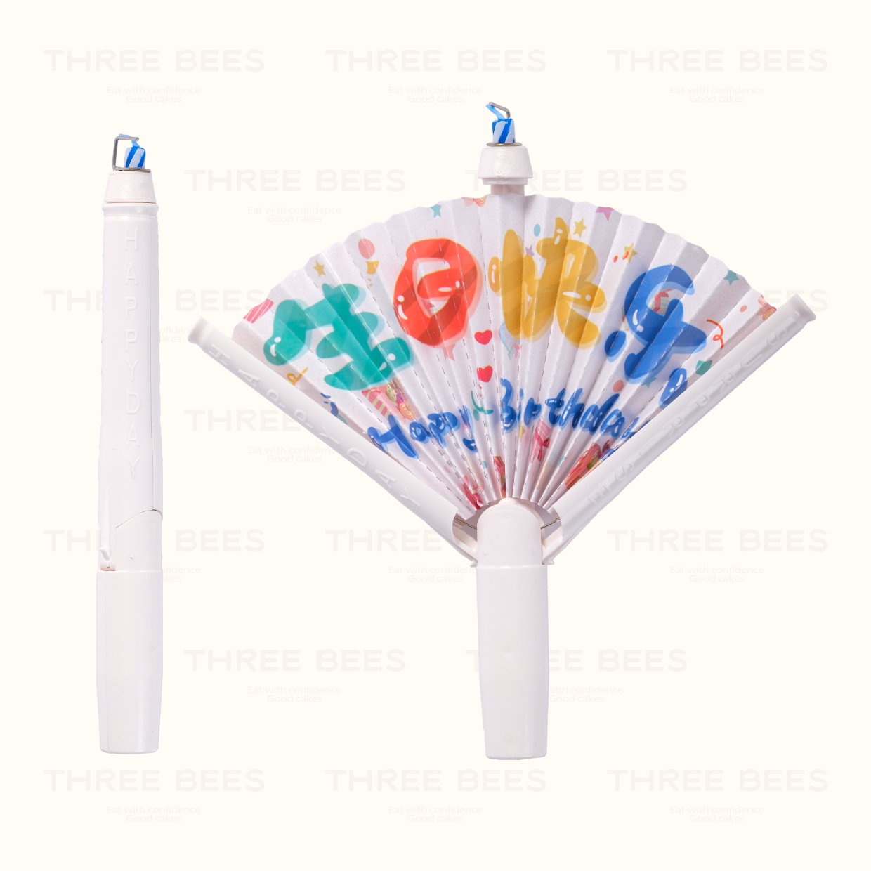 惊喜扇形生日蜡烛