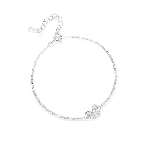 【蜕变】s999纯银双层蝴蝶手链【YXS-L905】 商品图4