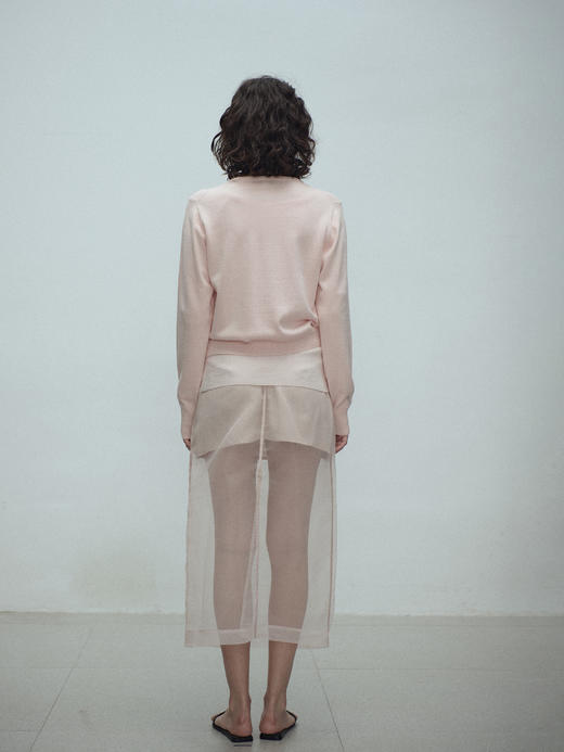 VC｜SS25007 Tully sheer skirt  [半身裙 黑 / 黄 / 粉 ] 商品图7