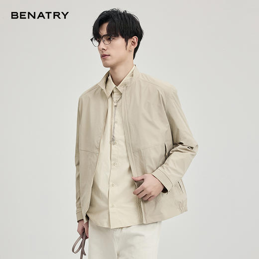 贝纳川春季立领茄克ECF100208 商品图2
