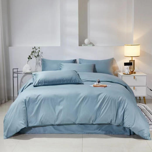 三套车SSQM-4素色全棉四件套 商品图0