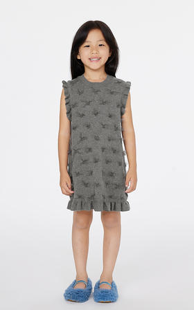 jnby  25年春款  无袖毛衫连衣裙  1P2G10820