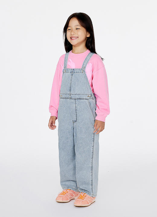 jnby  25年春款  牛仔背带长裤  1P2E10440 商品图6